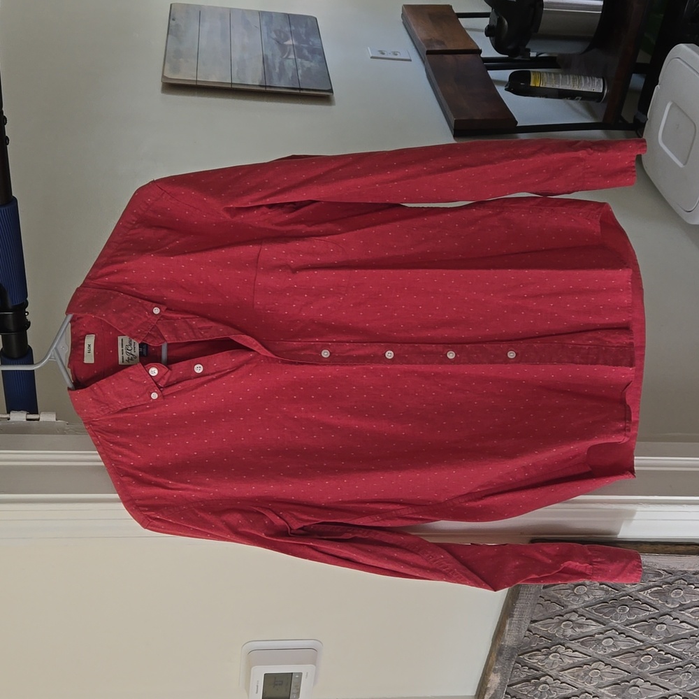 Slim J crew button down shirt